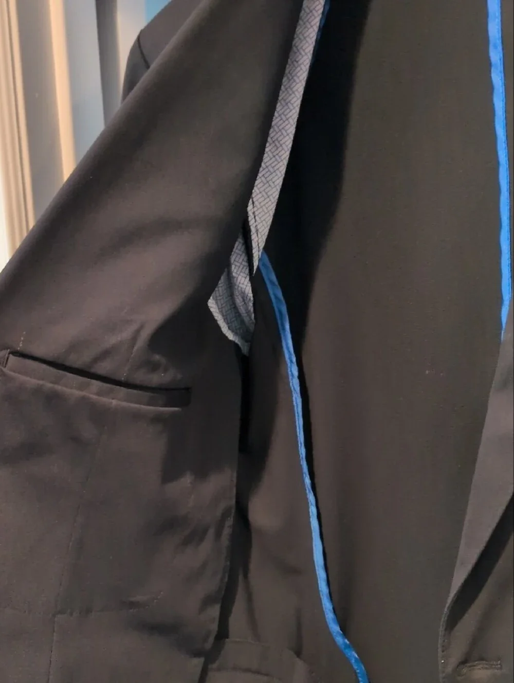 Twillory Men's Black Performance Blazer 38R